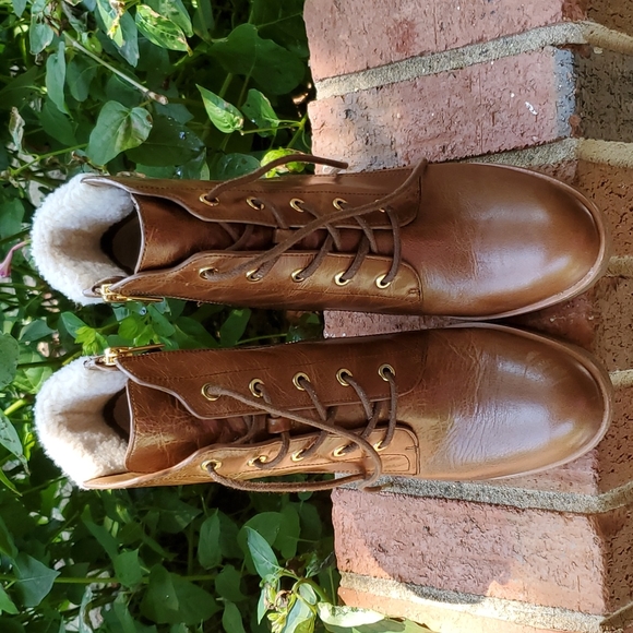 Michael Kors lace up booties - sz. 10 - Picture 2 of 12